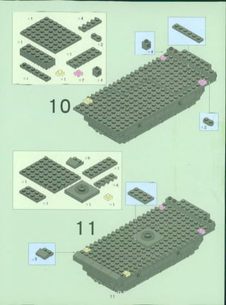 Конструктор Sluban Сухопутные войска: Полевые сражения, 717 деталей арт. M38-B6900