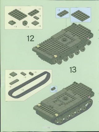Конструктор Sluban Сухопутные войска: Полевые сражения, 717 деталей арт. M38-B6900