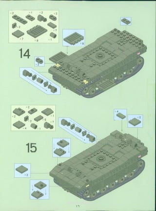 Конструктор Sluban Сухопутные войска: Полевые сражения, 717 деталей арт. M38-B6900