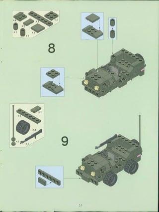 Конструктор Sluban Сухопутные войска: Полевые сражения, 717 деталей арт. M38-B6900