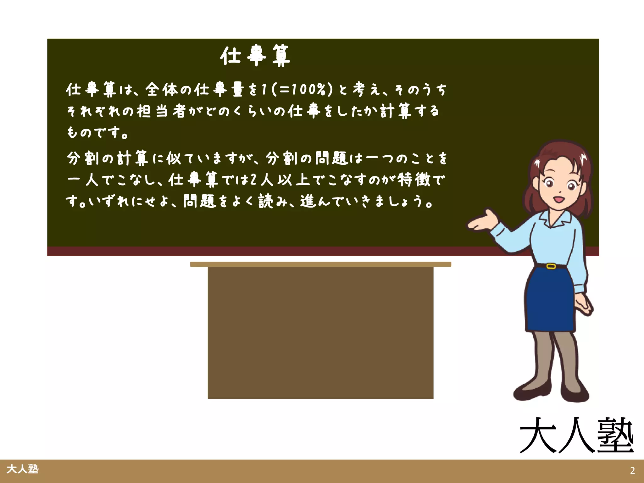 仕事算基礎