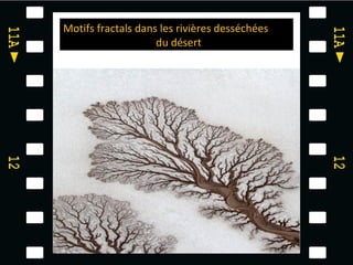 Motifs fractals dans les rivières desséchées
du désert

 