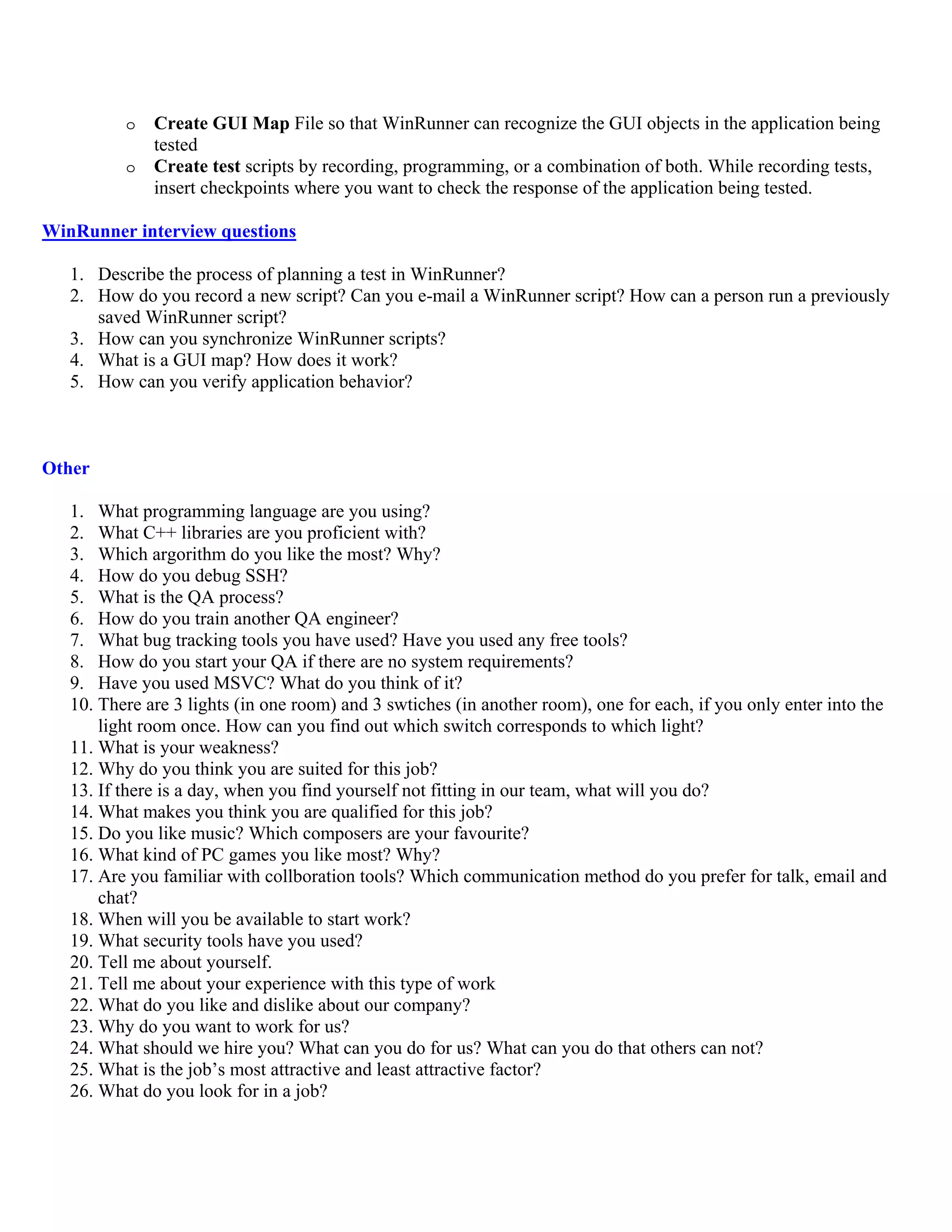 3104328 software-testing-interview-questions | PDF