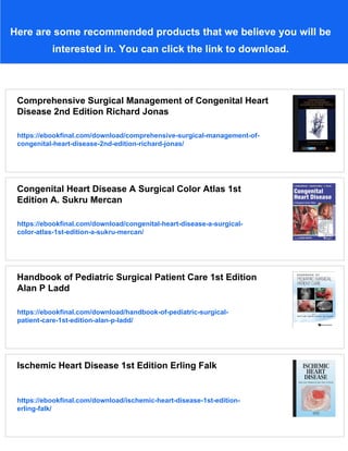 Heart Disease and the Surgical Patient 1st Edition Simon Howell | PDF