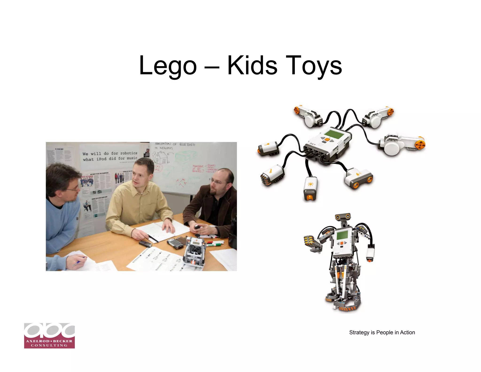 Lego – Kids Toys




                   Strategy is People in Action
 