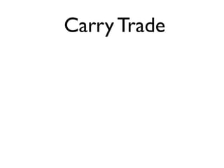 Carry Trade
 