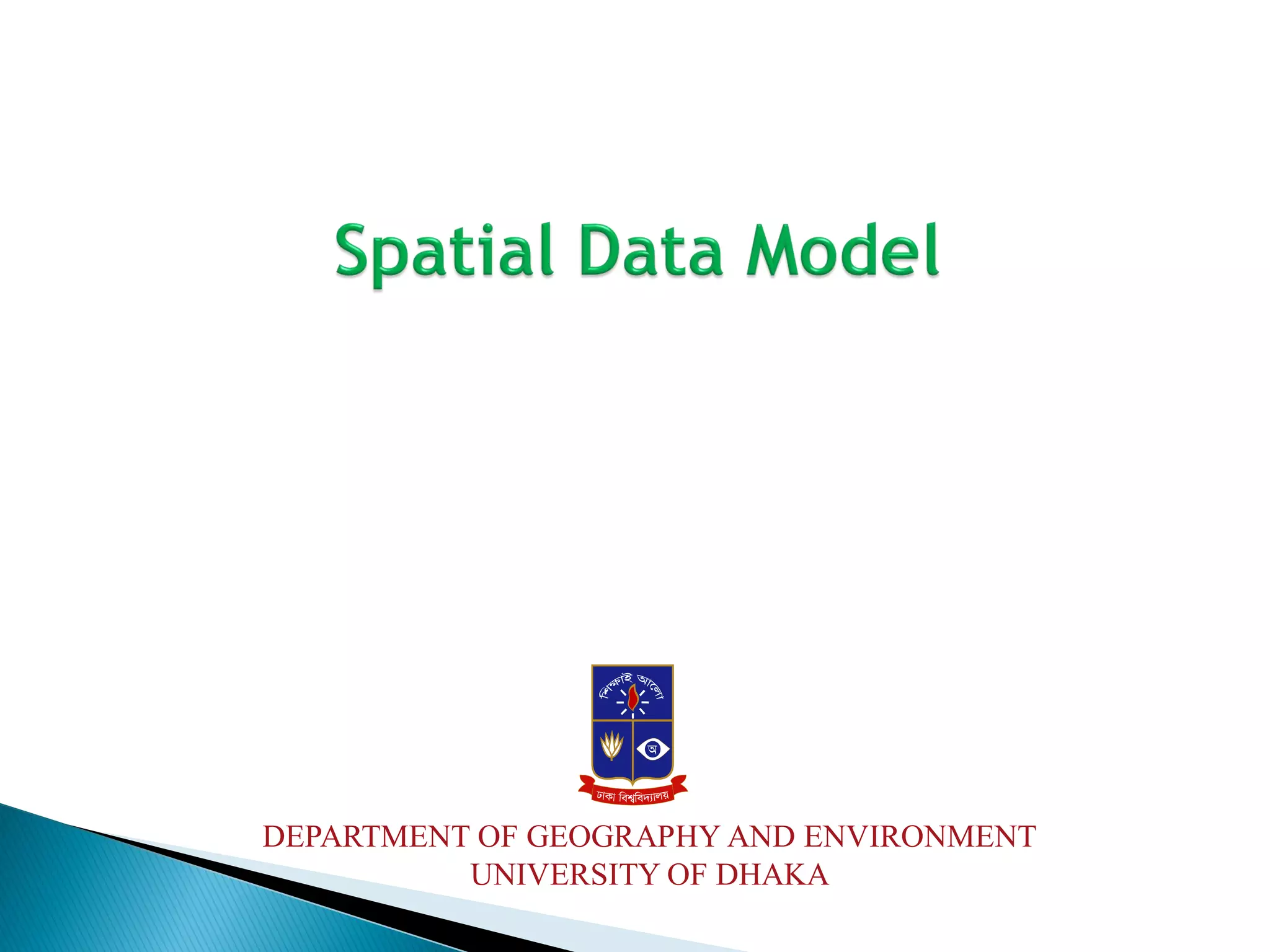 Spatial Data Model | PDF