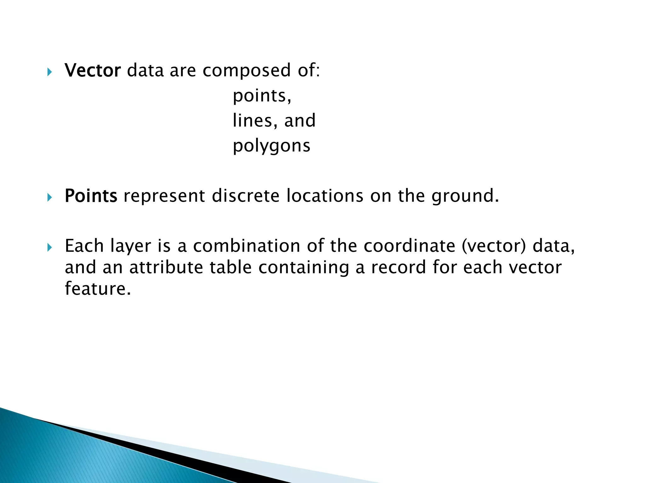 Spatial Data Model | PDF
