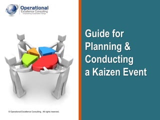 Guide for
Planning &
Conducting
a Kaizen Event

© Operational Excellence Consulting. All rights reserved.

 