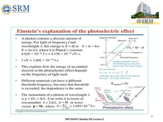 39
18PYB101J Module-III Lecture-2
 