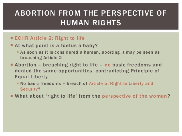 Conflict Theory On Abortion