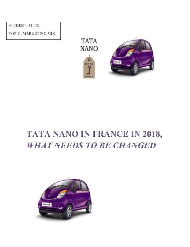 tata nano official website