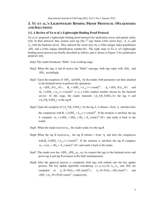 Cryptanalysis and Enhancement of Two Low Cost RFID Authentication ...