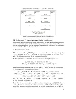 Cryptanalysis and Enhancement of Two Low Cost RFID Authentication ...
