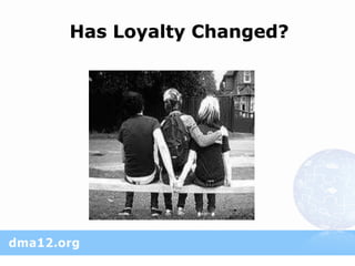 Has Loyalty Changed?
 