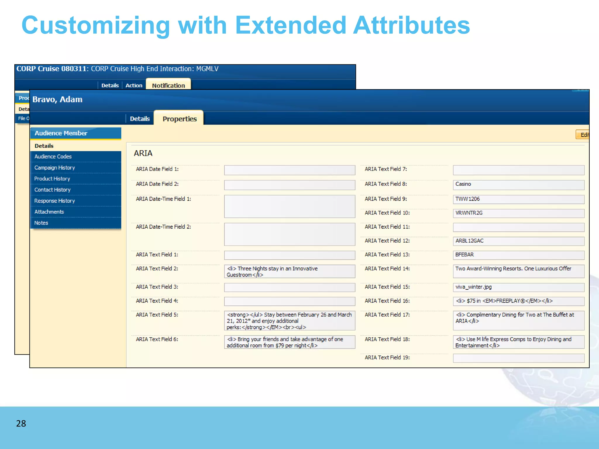 Customizing with Extended Attributes




28
 