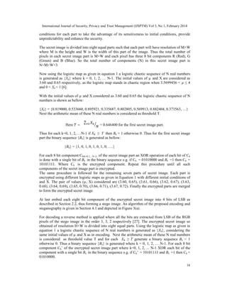 A Novel Secure Image Steganography Method Using Chaos Theory in Spatial ...