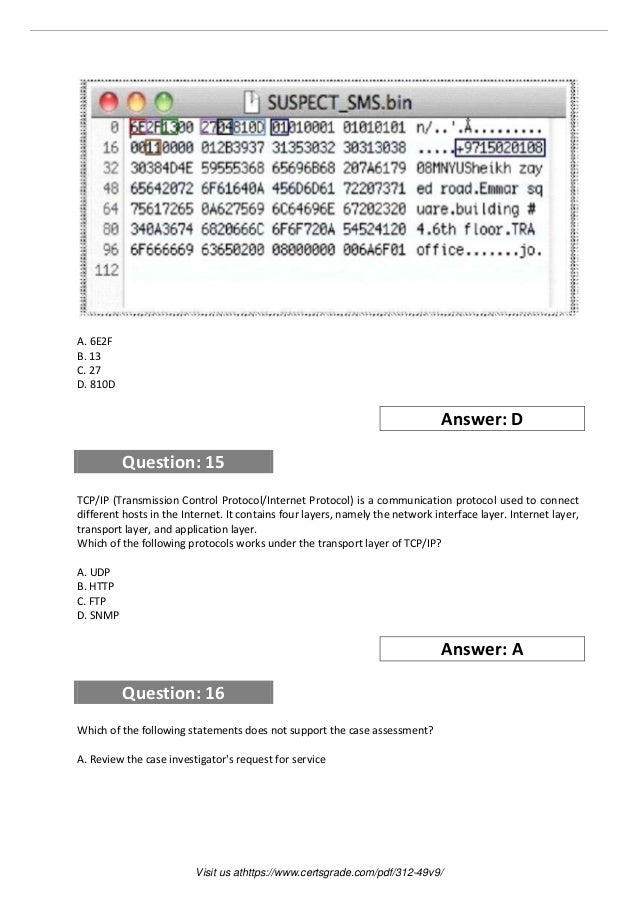 312-49v9 Test Cram Review