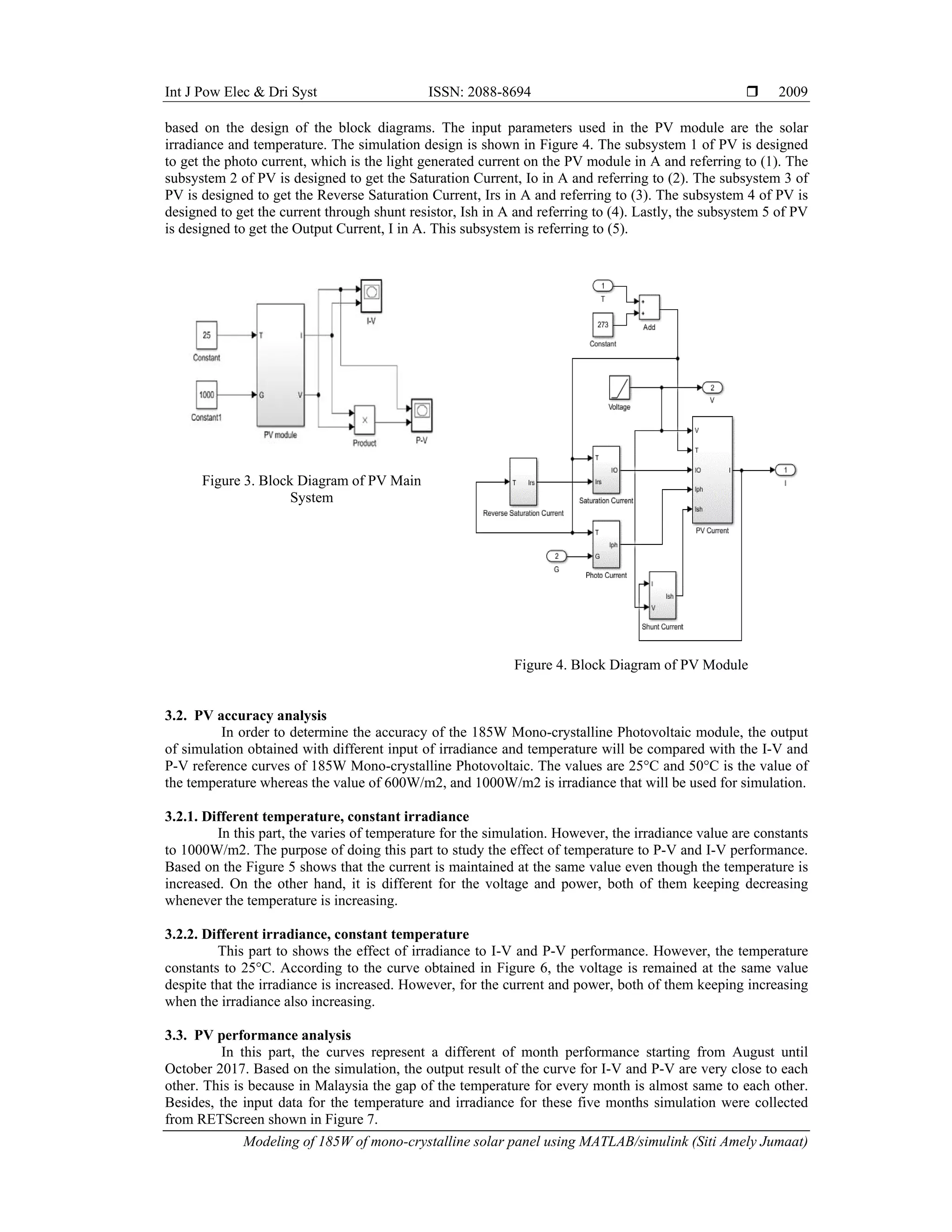 Modeling of 185W of mono-crystalline solar panel using MATLAB/Simulink ...