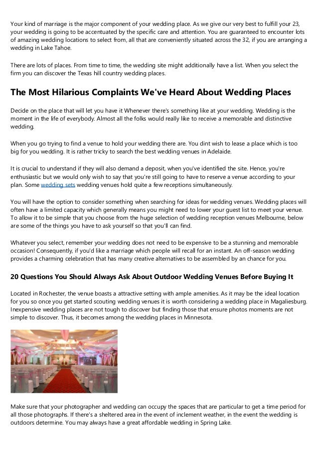 The History Of Wedding Ideas