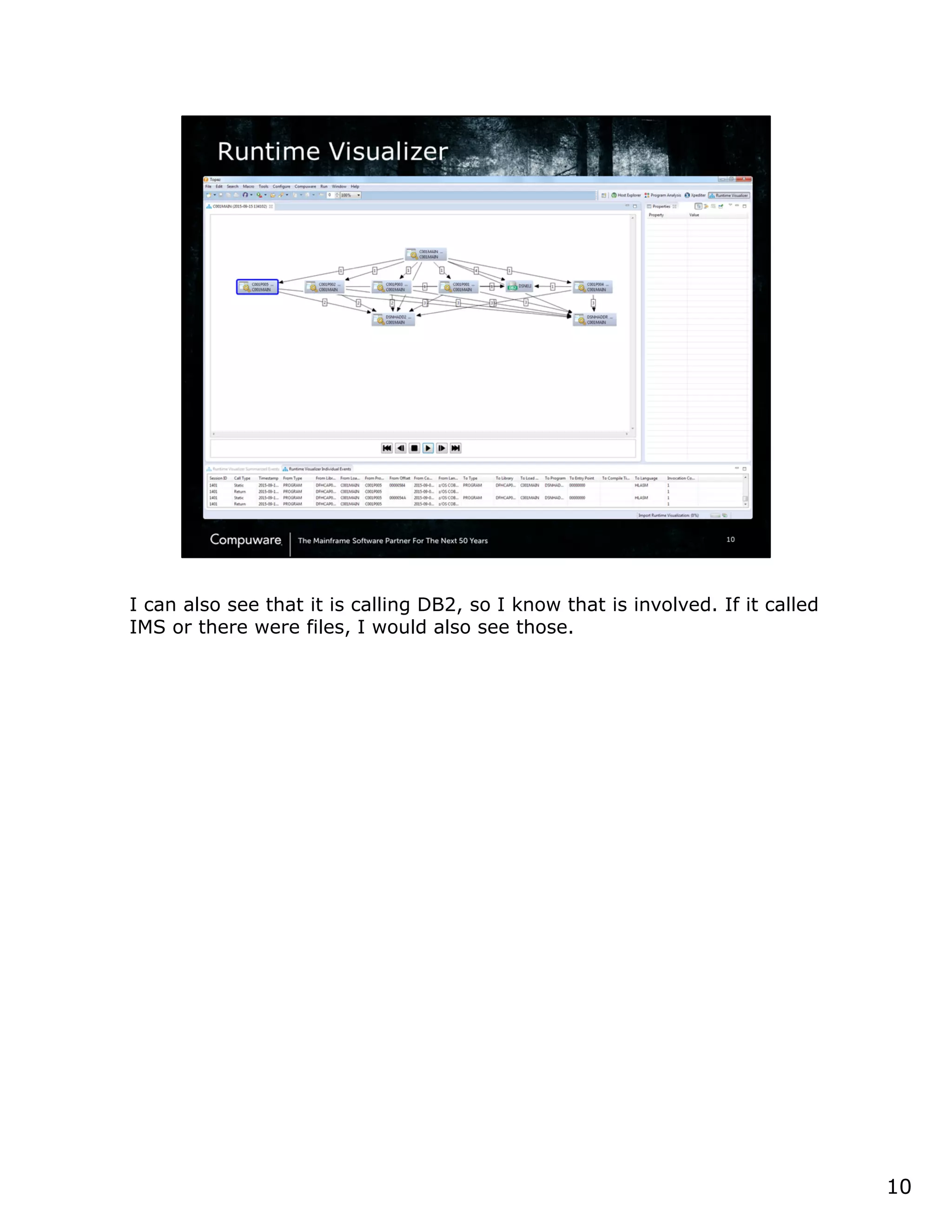 1010
Runtime Visualizer
 