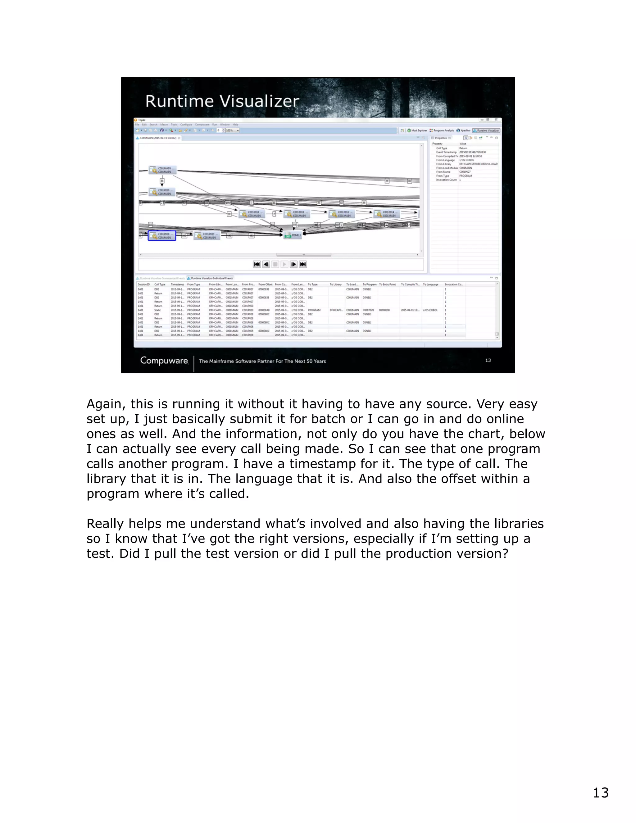 1313
Runtime Visualizer
 