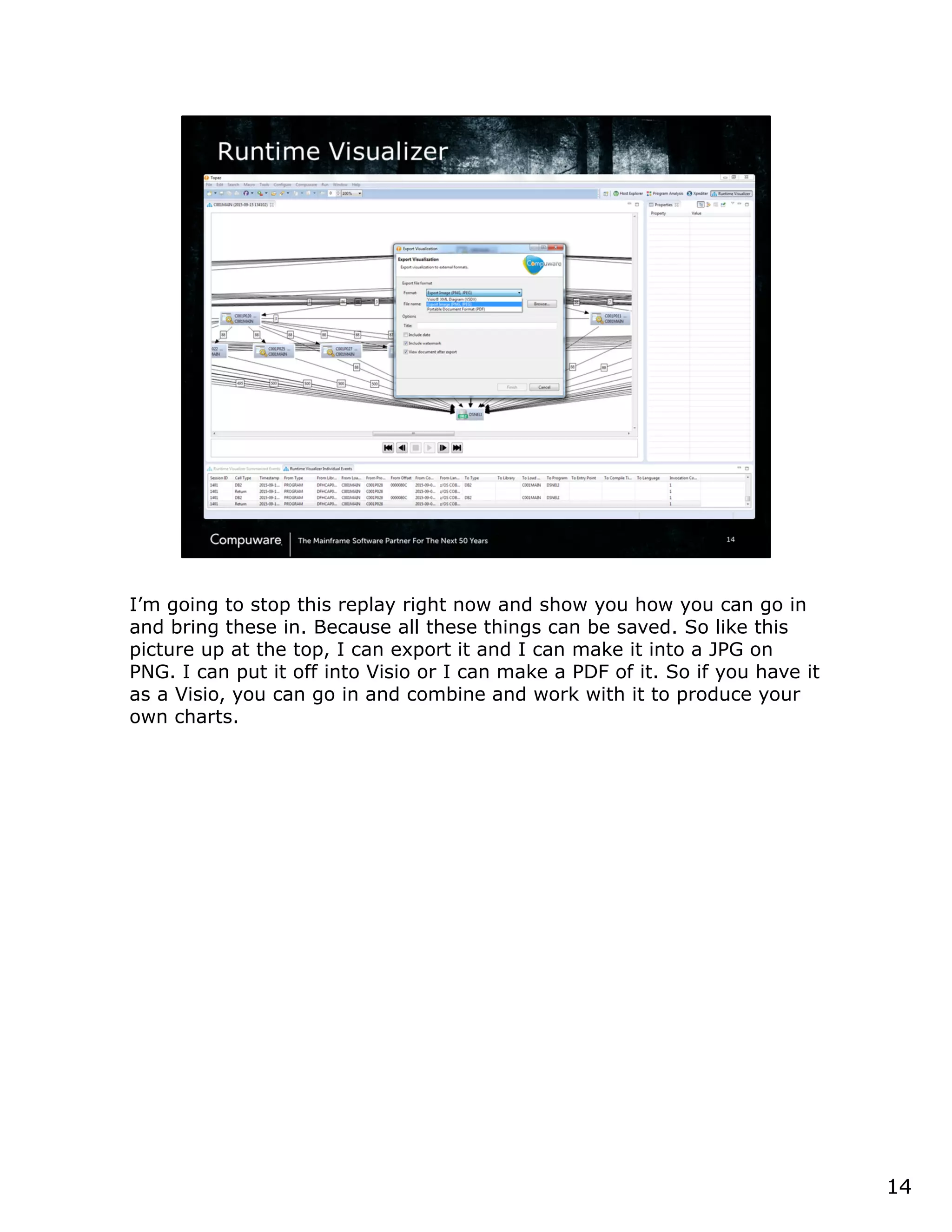 1414
Runtime Visualizer
 