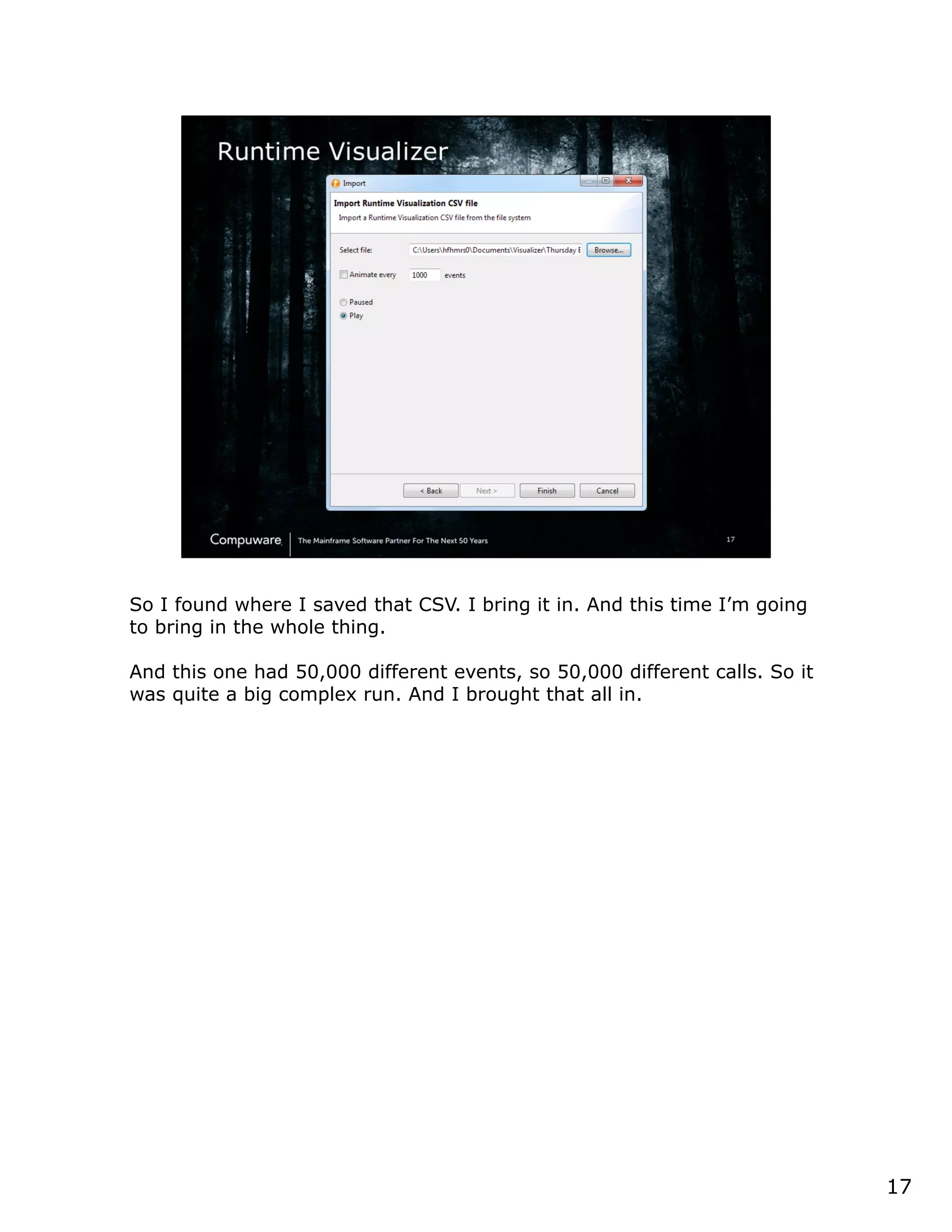 1717
Runtime Visualizer
 