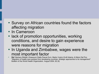 Impact of Migration on Health | PDF