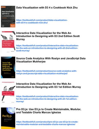 D3.js in Action: Data visualization with JavaScript 2nd Edition Elijah ...