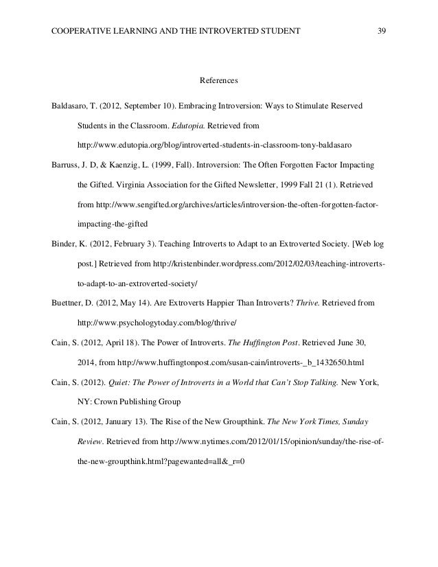 Analysis of cooperative learning thesis image