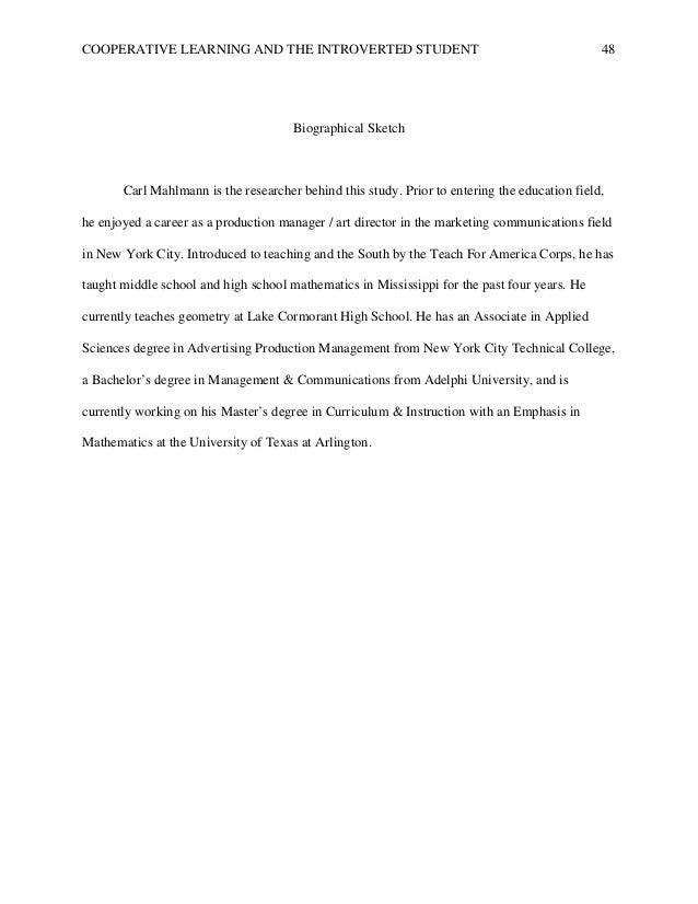 Phd thesis cooperative learning