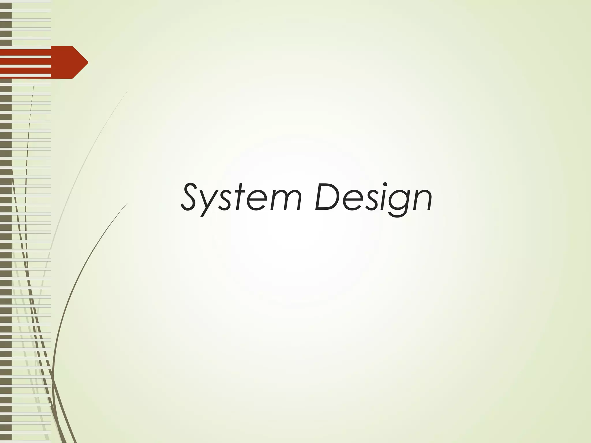 System Design 