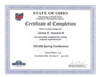 OH-200 Spring Conference