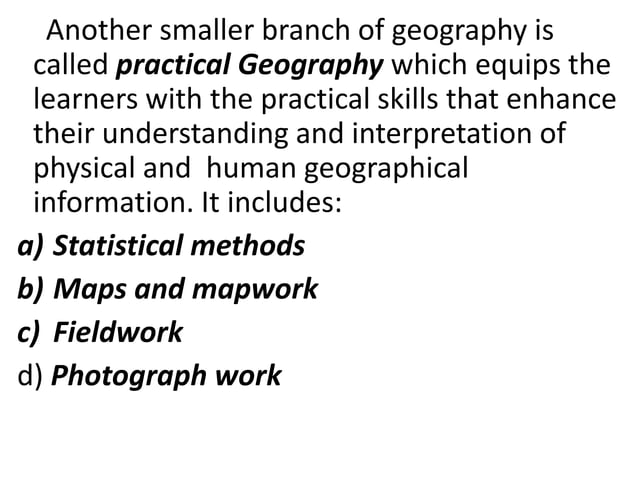 312 introduction to geog f1 | PPT