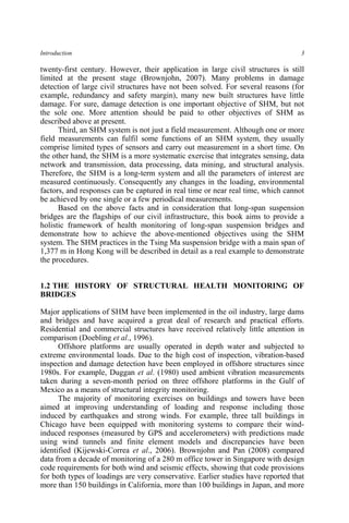 Structural health monitoring of long span suspension bridges You-Lin Xu ...