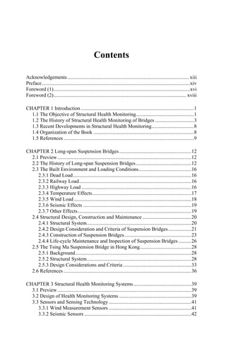 Structural health monitoring of long span suspension bridges You-Lin Xu ...