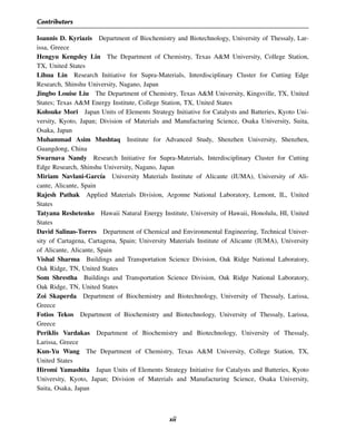 Advanced Nanomaterials and Their Applications in Renewable Energy Tian ...