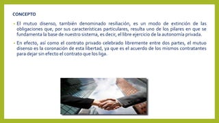 313295381 mutuo-disenso-expo-final (1) | PPTX