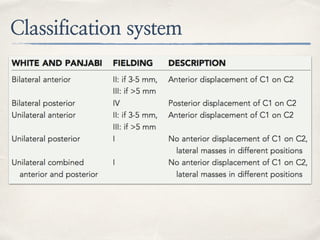 Classification system
 