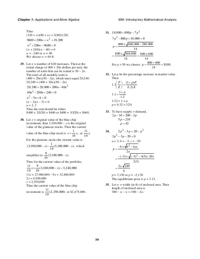 31350052 Introductory Mathematical Analysis Textbook Solution Manual 31350052 Introductory Mathematical Analysis Textbook Solution Manual