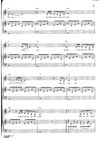 43




                                            You have come to jour-ney's end.




                                                                               of the ones who came be -




       fore.-                                                They are




                                    1€>
                 hom a-cross thc   shore.




lntotheWGt'9-2
PFMMM
 