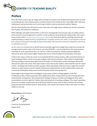  
	
  
	
  
2
Preface
More	
  than	
  half	
  a	
  century	
  ago,	
  the	
  single	
  salary	
  schedule	
  for	
  teache...