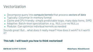 Photon Technical Deep Dive: How to Think Vectorized