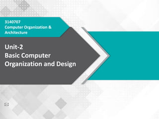 material for studentbasic computer organization and design .pptx