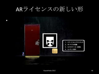 AR饤󥹤¤
?




        KiyoakiHaba 2012   46
 