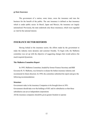 Insurance Project Report Mba Pdf insurance-project | PDF