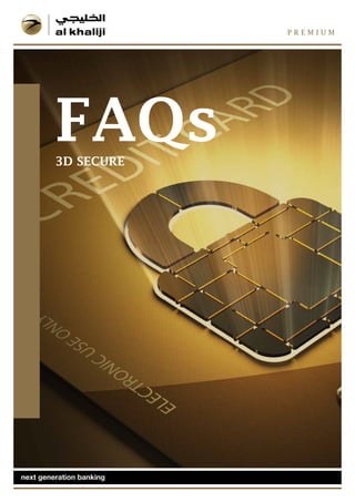 FAQs3D SECURE
 
