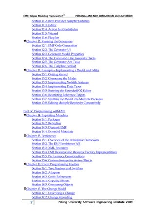 EMF Eclipse Modeling Framework 2nd Edition Dave Steinberg | PDF