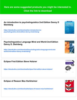 EMF Eclipse Modeling Framework 2nd Edition Dave Steinberg | PDF